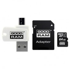 Карта пам'яті Goodram 64GB microSDXC class 10 UHS-I (M1A4-0640R12)