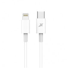 Дата кабель USB-C to Lightning 12W CL-03W White Grand-X (CL-03W)