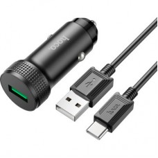 Зарядний пристрій HOCO Z49A charger set(Type-C) USB Black (6931474795724)