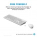 Комплект HP 230 Wireless UA White (3L1F0AA)