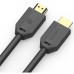 Кабель мультимедійний HDMI to HDMI 3.0m V2.0 4K60Hz HP (DHC-HD01-03M)