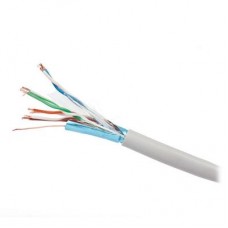 Кабель сетевой Kingda UTP 305м, cat 5e, CCA, 4 pairs, 24AWG, PVC, grey (KDUT8001-CCA)