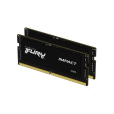 Модуль памяти для ноутбука SoDIMM DDR5 16GB (2x8GB) 4800 MHz FURY Impact Kingston Fury (ex.HyperX) (KF548S38IBK2-16)