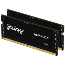 Модуль памяти для ноутбука SoDIMM DDR5 64GB (2x32GB) 4800 MHz FURY Impact Kingston Fury (ex.HyperX) (KF548S38IBK2-64)