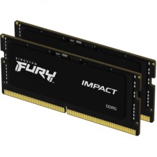 Модуль памяти для ноутбука SoDIMM DDR5 64GB (2x32GB) 5600 MHz FURY Impact Kingston Fury (ex.HyperX) (KF556S40IBK2-64)