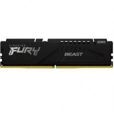 Модуль пам'яті для комп'ютера DDR5 32GB 5200 MHz Fury Beast Black Kingston Fury (ex.HyperX) (KF552C40BB-32)