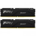 Модуль памяти для компьютера DDR5 32GB (2x16GB) 6800 MHz Beast Black EXPO Kingston Fury (ex.HyperX) (KF568C34BBEK2-32)