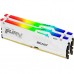 Модуль памяти для компьютера DDR5 32GB (2x16GB) 6800 MHz Beast White RGB XMP Kingston Fury (ex.HyperX) (KF568C34BWAK2-32)