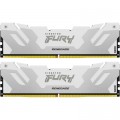 Модуль памяти для компьютера DDR5 32GB (2x16GB) 7200 MHz Renegade White XMP Kingston Fury (ex.HyperX) (KF572C38RWK2-32)