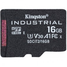 Карта пам'яті Kingston 16GB microSDHC class 10 UHS-I V30 A1 (SDCIT2/16GBSP)