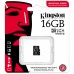 Карта пам'яті Kingston 16GB microSDHC class 10 UHS-I V30 A1 (SDCIT2/16GBSP)