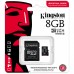 Карта пам'яті Kingston 8GB microSDHC class 10 UHS-I V30 A1 (SDCIT2/8GB)