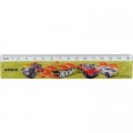 Линейка Kite пластиковая Hot Wheels, 15 см (HW22-090)