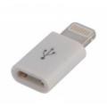 Перехідник Lightning to Micro USB Lapara (LA-Lightning-MicroUSB-adaptor white)