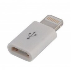 Перехідник Lightning to Micro USB Lapara (LA-Lightning-MicroUSB-adaptor white)