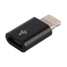 Перехідник Lightning to Micro USB Lapara (LA-Lightning-MicroUSB-adaptor black)