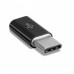 Перехідник Type-C to Micro USB Lapara (LA-Type-C-MicroUSB-adaptor black)