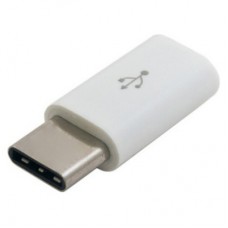 Перехідник Lapara USB 3.1 Type-C male to Micro USB female OTG (LA-Type-C-MicroUSB-adaptor white)