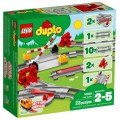 Конструктор LEGO DUPLO Town Рельсы 23 деталей (10882)