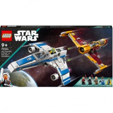 Конструктор LEGO Star Wars Винищувач Нової Республіки E-Wing проти Зоряного винищувача Шин Хаті 1056 деталей (75364)