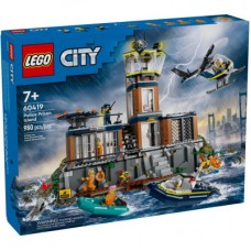 Конструктор LEGO City Поліцейський острів-в'язниця 980 деталей (60419)