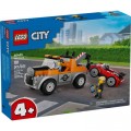 Конструктор LEGO City Эвакуатор и ремонт спортивных авто (60435)