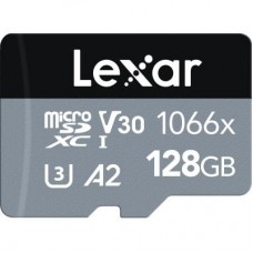 Карта пам'яті Lexar 128GB microSDXC class 10 UHS-I 1066x Silver (LMS1066128G-BNANG)