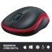 Мишка Logitech M185 red (910-002240)