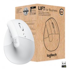 Мишка Logitech Lift Vertical Ergonomic Wireless/Bluetooth for Business Off-white (910-006496)