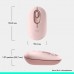 Мишка Logitech POP Mouse With Emoji Bluetooth Rose (910-007413)