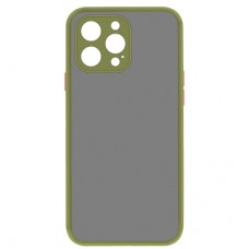 Чехол для мобильного телефона MAKE Apple iPhone 13 Pro Max Frame (Matte PC+TPU) Green (MCMF-AI13PMGN)