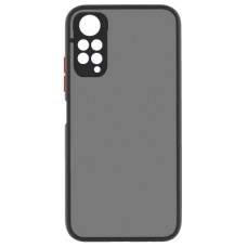 Чехол для мобильного телефона MakeFuture Xiaomi Redmi Note 11 Frame (Matte PC+TPU) Black (MCMF-XRN11BK)