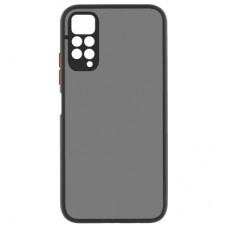 Чехол для мобильного телефона MakeFuture Xiaomi Redmi Note 11 Pro Frame (Matte PC+TPU) Black (MCMF-XRN11PBK)