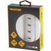 Концентратор Maxxter USB 2.0 Type-A 4 ports silver (HU2A-4P-01)