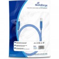 Кабель для принтера USB 2.0 AM/BM 1.8m LED Mediarange (MRCS109)