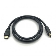 Кабель мультимедійний HDMI to HDMI 1.5m v1.4, OD-7.5mm Merlion (YT-HDMI(M)/(M)HS-1.5m)