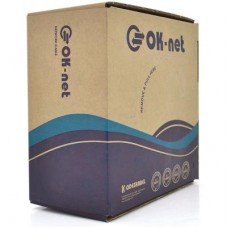 Кабель сетевой OK-Net FTP-cat.5E-SL внешний 100м (КППЭ-ВП (100) 24AWG / 100)