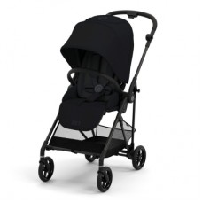 Коляска Cybex Melio Carbon Moon Black (з бампером) (522002639)