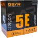 Кабель мережевий GEAR FTP 305м, cat.5e, CCA(25%), 4*2*0,51, PVC, indoor, blue (GEC-FTPCCA25051305)