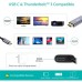 Перехідник USB-C to HDMI 1.8m 4K60Hz Choetech (XCH-M180GY)