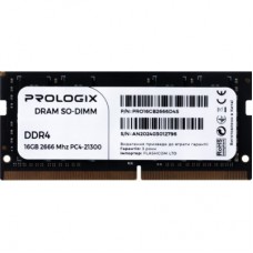 Модуль памяти для ноутбука SoDIMM DDR4 16GB 2666 MHz Prologix (PRO16GB2666D4S)