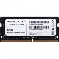 Модуль памяти для ноутбука SoDIMM DDR4 8GB 2666 MHz Prologix (PRO8GB2666D4S)