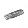 USB флеш накопичувач Wibrand 8GB Cougar Silver USB 2.0 (WI2.0/CU8P1S)