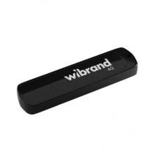 USB флеш накопичувач Wibrand 4GB Grizzly Black USB 2.0 (WI2.0/GR4P3B)