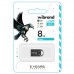 USB флеш накопичувач Wibrand 8GB Hawk Black USB 2.0 (WI2.0/HA8M1B)