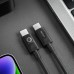 Дата кабель USB-C to USB-C 1.5m GravaStar (GRAVASTARTC_BLK)