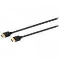 Кабель мультимедійний HDMI to HDMI 2.0m CBL-H600-020 8K certified 30AWG Cypress (CBL-H600-020)