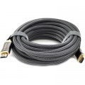 Кабель мультимедійний HDMI to HDMI 10.0m v2,0, OD-8.0mm 2K * 4K VEGGIEG (YT-HDMI(M)/(M)HX-10)