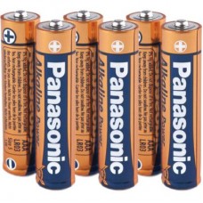 Батарейка Panasonic AAA LR03 Alkaline Power * (4+2) (LR03REB/6B2F)