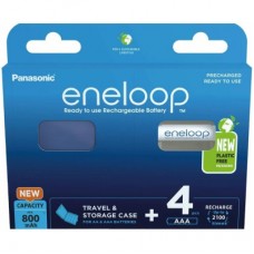 Акумулятор Panasonic Eneloop AAA 800mAh NI-MH * 4 + Сase (BK-4MCDEC4BE)